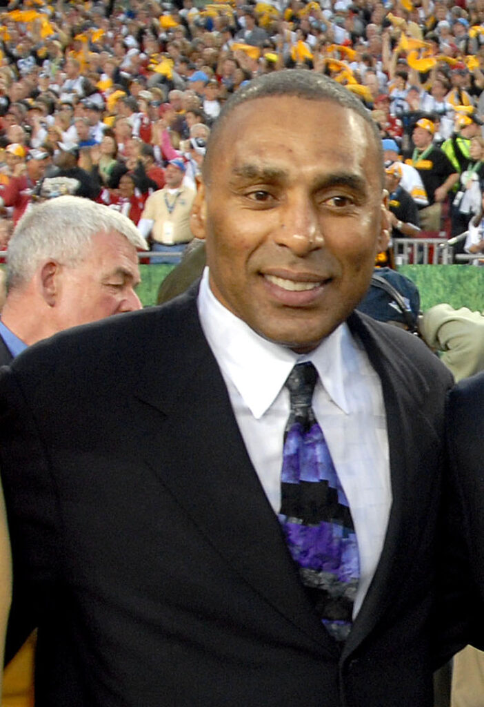 Roger Craig at Super Bowl 43